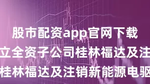 股市配资app官网下载安装本次设立全资子公司桂林福达及注销新能源电驱